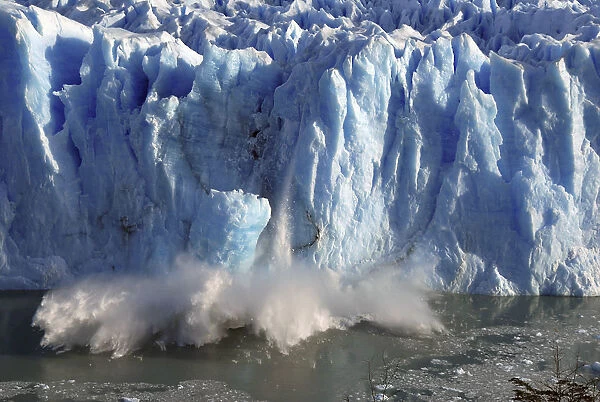 Perito Moreno Glacier El Calafate in the Patagonian province of Santa Cruz, southern Argentina