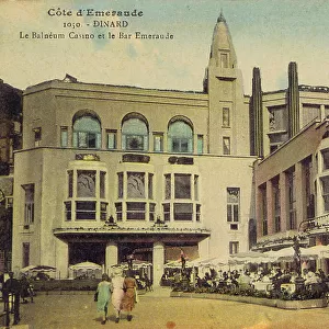 Exterior of the Balneum Casino and the Bar Emeraude, Dinard