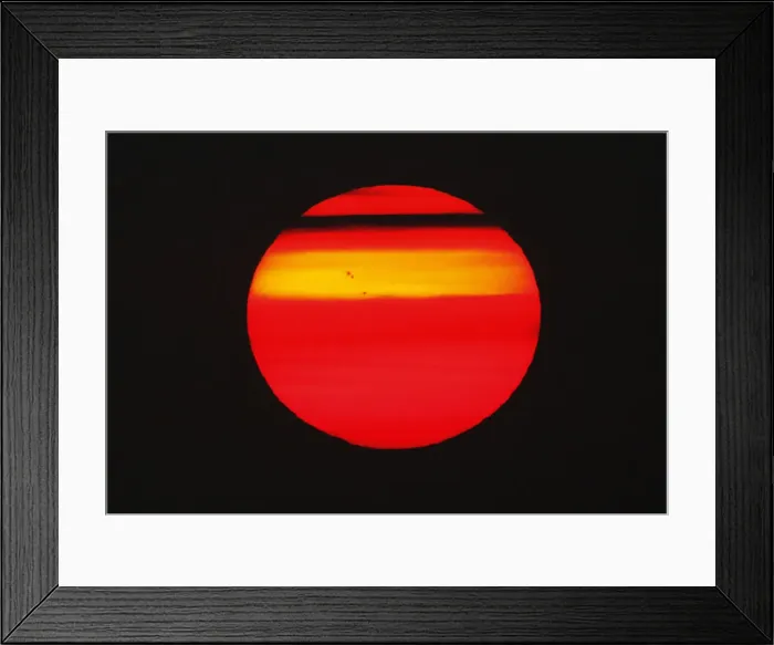 Framed Print : The sun sets over Istra peninsula as seen from the village of Dragozetici at Adriatic Framed Print : The sun sets over Istra peninsula as seen from the village of Dragozetici at Adriatic