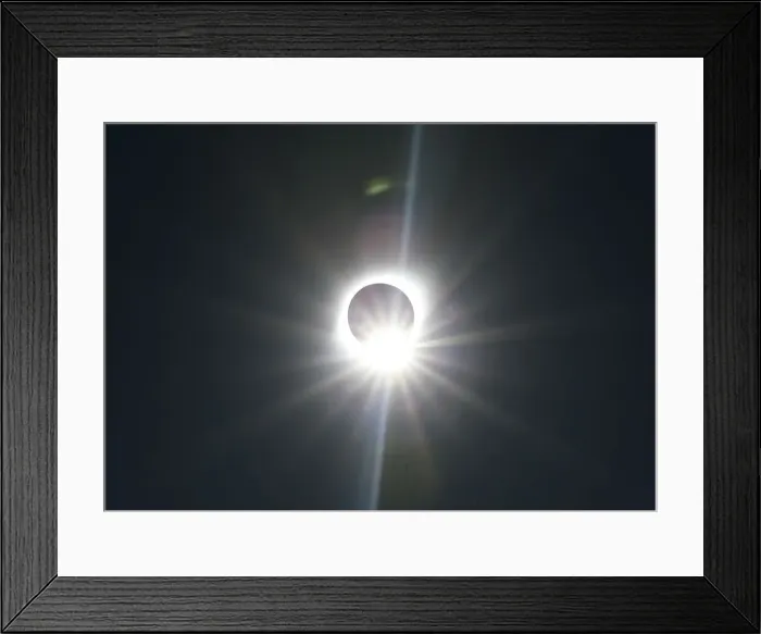 Framed Print : A solar eclipse is observed at Coquimbo Framed Print : A solar eclipse is observed at Coquimbo