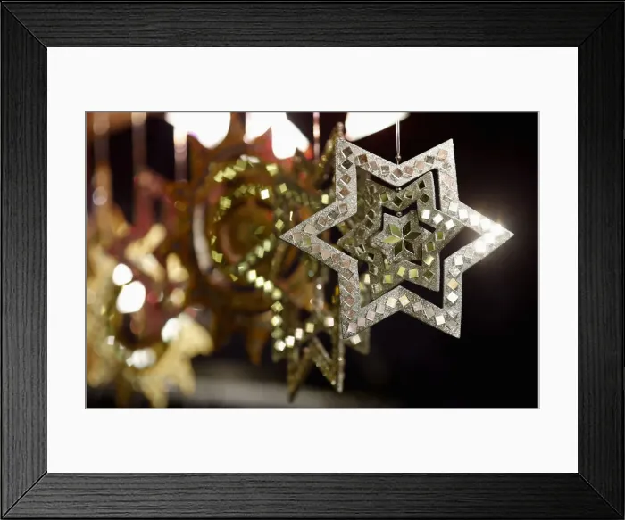 Framed Print : Christmas ornaments are pictured at the Christmas market in Gendarmenmarkt square Framed Print : Christmas ornaments are pictured at the Christmas market in Gendarmenmarkt square