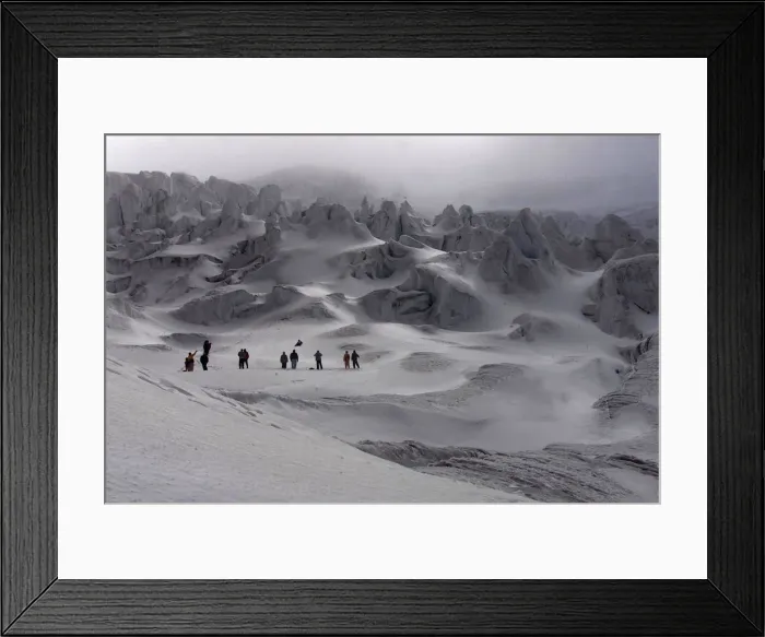 Framed Print : ECUADOREAN COMPETITORS TAKE A WALK AT THE CAYAMBEs VOLCANO SLOPES Framed Print : ECUADOREAN COMPETITORS TAKE A WALK AT THE CAYAMBEs VOLCANO SLOPES