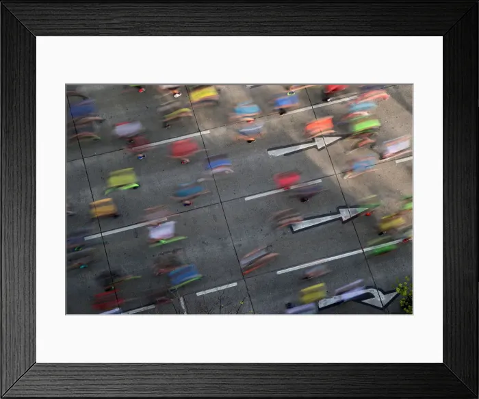 Framed Print : 2019 Vienna City Marathon