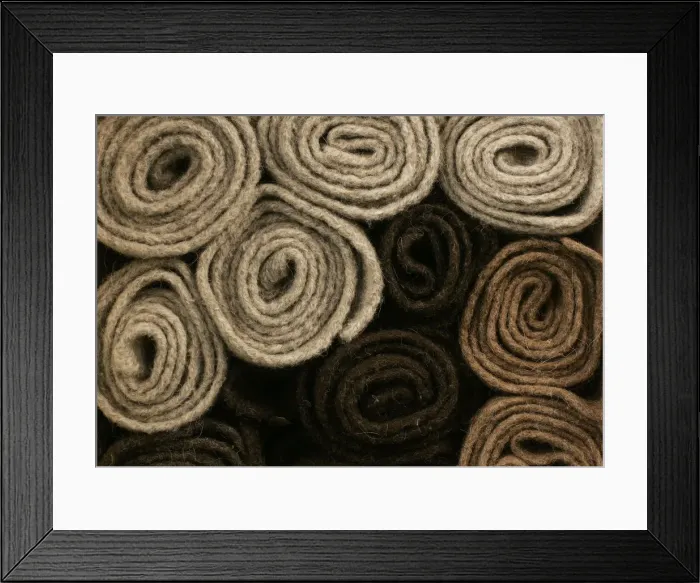 Framed Print : Traditional Faroese wool carpets are displayed inside a shop in downtown Torshavn Framed Print : Traditional Faroese wool carpets are displayed inside a shop in downtown Torshavn