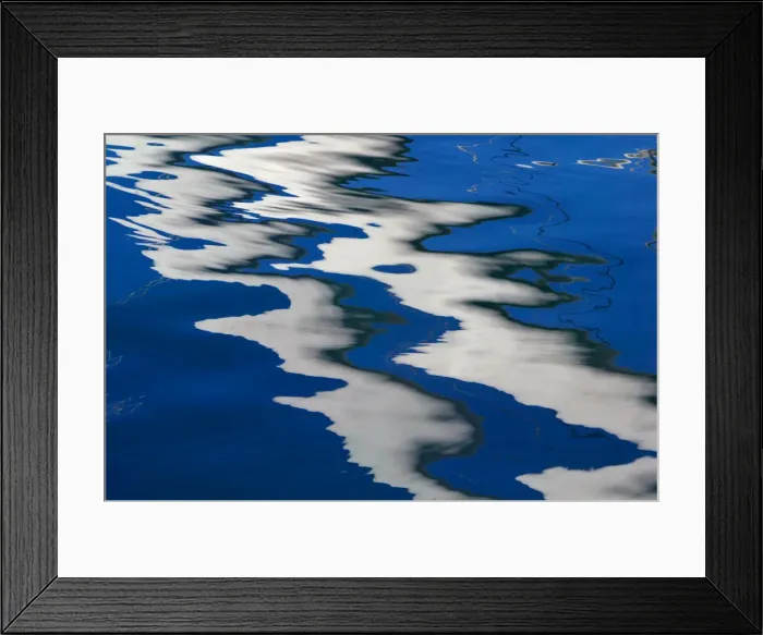 Framed Print : BIGO STRUCTURE REFLECTED IN WATER BY HARBOUR IN GENOA Framed Print : BIGO STRUCTURE REFLECTED IN WATER BY HARBOUR IN GENOA