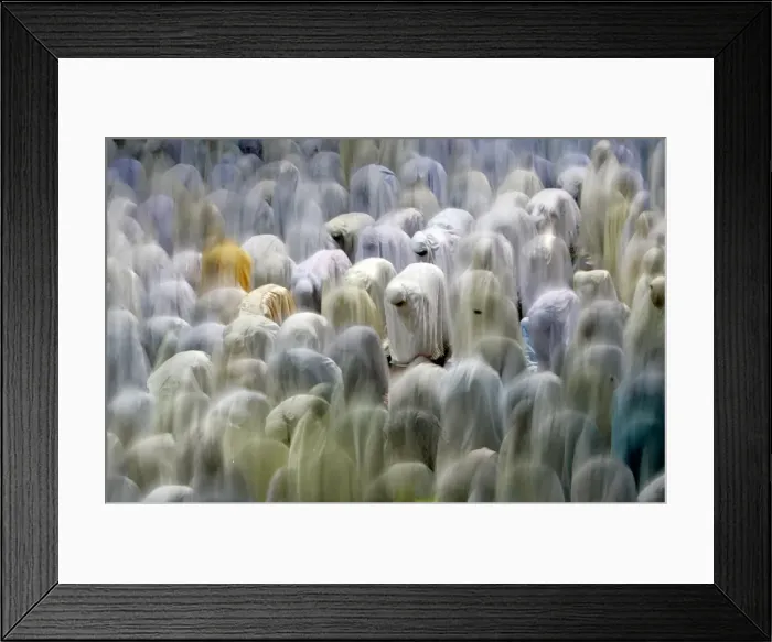 Framed Print : Muslims attend prayers on the eve of the first day of the Islamic fasting month of Framed Print : Muslims attend prayers on the eve of the first day of the Islamic fasting month of