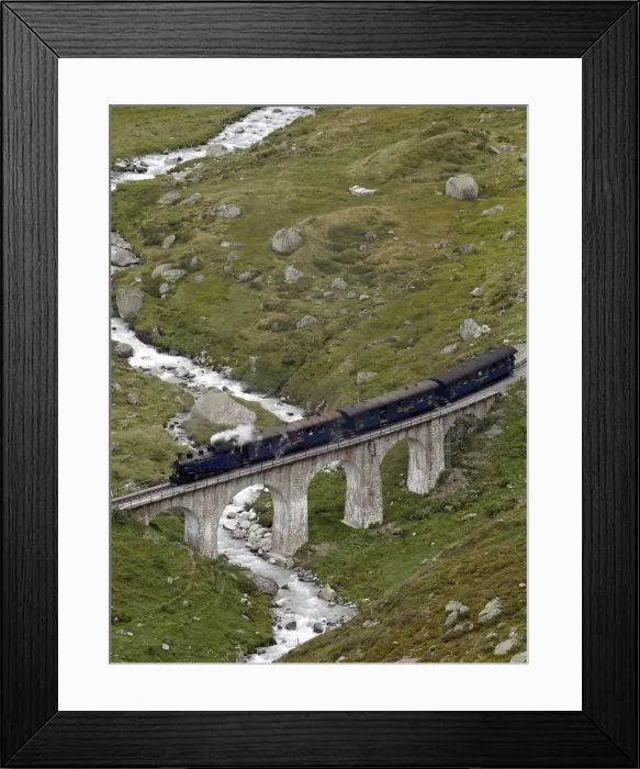 Framed Print : To match Reuters Life! SWISS-TRAIN / FURKA Framed Print : To match Reuters Life! SWISS-TRAIN / FURKA