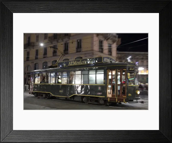 Framed Print : An Atmosfera is a historic 1928s ATM tram that has been completely transformed into Framed Print : An Atmosfera is a historic 1928s ATM tram that has been completely transformed into