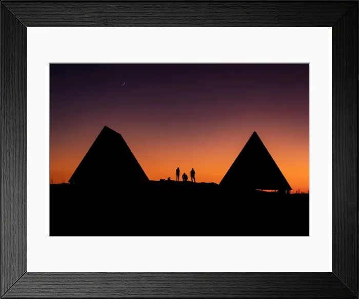 Framed Print : Tourists watch the sunset in the Caucasus mountains outside Krasnaya Polyana near Sochi Framed Print : Tourists watch the sunset in the Caucasus mountains outside Krasnaya Polyana near Sochi