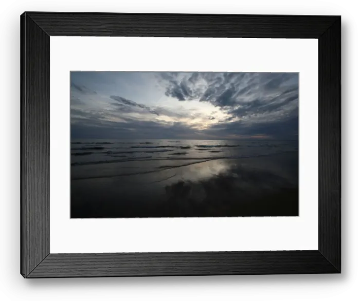 Framed Print : A general view of Fanore beach in evening light, Fanore Framed Print : A general view of Fanore beach in evening light, Fanore