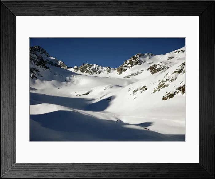 Framed Print : The Wider Image: Scientists race to read Austrias melting climate archive Framed Print : The Wider Image: Scientists race to read Austrias melting climate archive