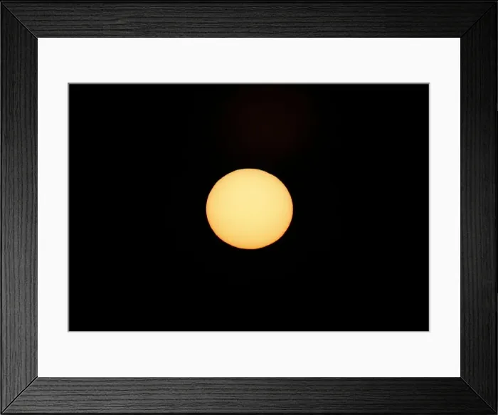 Framed Print : A solar eclipse is observed at Coquimbo Framed Print : A solar eclipse is observed at Coquimbo