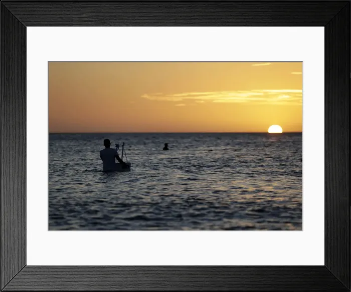 Framed Print : Devotees of the Afro-Brazilian goddess of the sea Iemanja pay tribute on Iemanjas Day