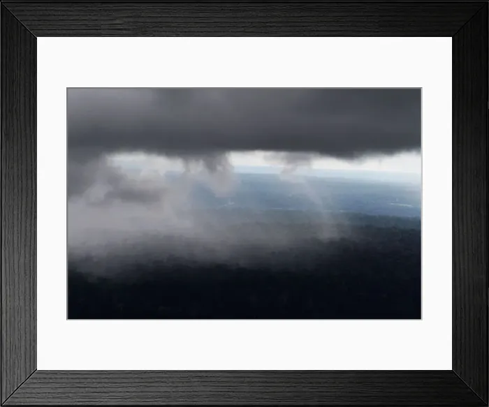 Framed Print : An aerial view shows the Amazon rainforest near the city of Uruara Framed Print : An aerial view shows the Amazon rainforest near the city of Uruara