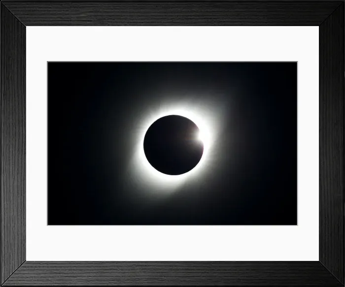Framed Print : A solar eclipse is observed at Coquimbo Framed Print : A solar eclipse is observed at Coquimbo