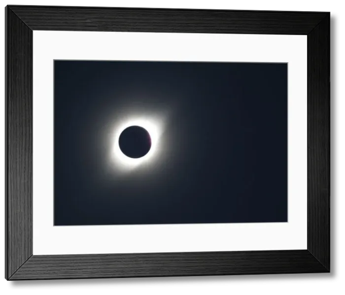 Framed Print : A solar eclipse is observed at Coquimbo Framed Print : A solar eclipse is observed at Coquimbo
