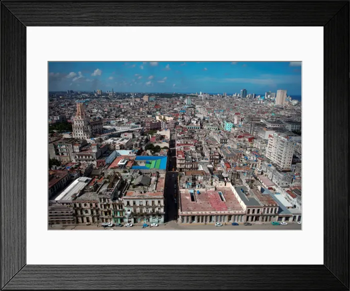 Framed Print : A view of Havana Framed Print : A view of Havana