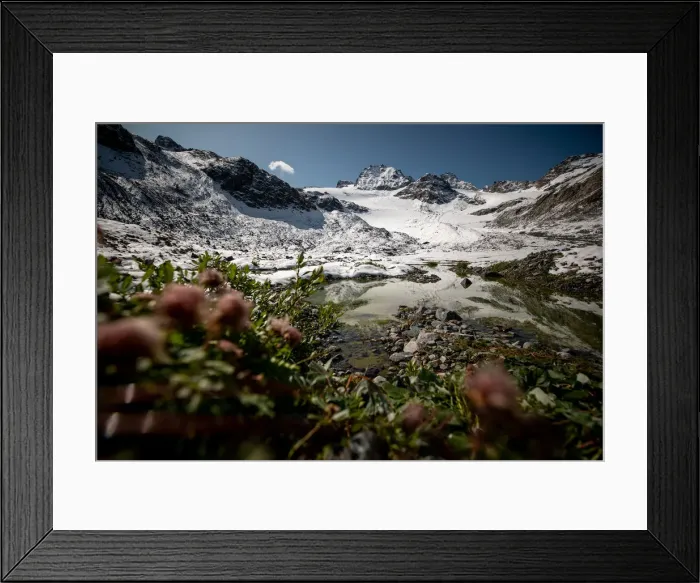 Framed Print : The Wider Image: Scientists race to read Austrias melting climate archive Framed Print : The Wider Image: Scientists race to read Austrias melting climate archive