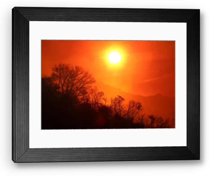 Framed Print : A wildfire dubbed the Cave Fire burns in the hills of Santa Barbara, California Framed Print : A wildfire dubbed the Cave Fire burns in the hills of Santa Barbara, California