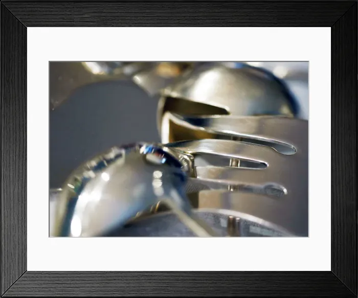 Framed Print : Silver products are pictured in a second-hand silverware shop in Bordeaux, France Framed Print : Silver products are pictured in a second-hand silverware shop in Bordeaux, France