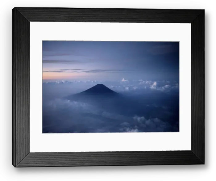 Framed Print : Mt. Fuji is seen from US Secretary of State John Kerrys plane as it flies over Japan Framed Print : Mt. Fuji is seen from US Secretary of State John Kerrys plane as it flies over Japan
