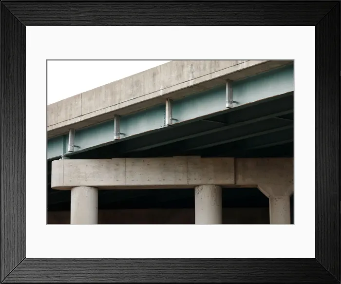 Framed Print : A bridge for Interstate 270 that crosses Fee Fee Creek is seen in Maryland Heights Framed Print : A bridge for Interstate 270 that crosses Fee Fee Creek is seen in Maryland Heights