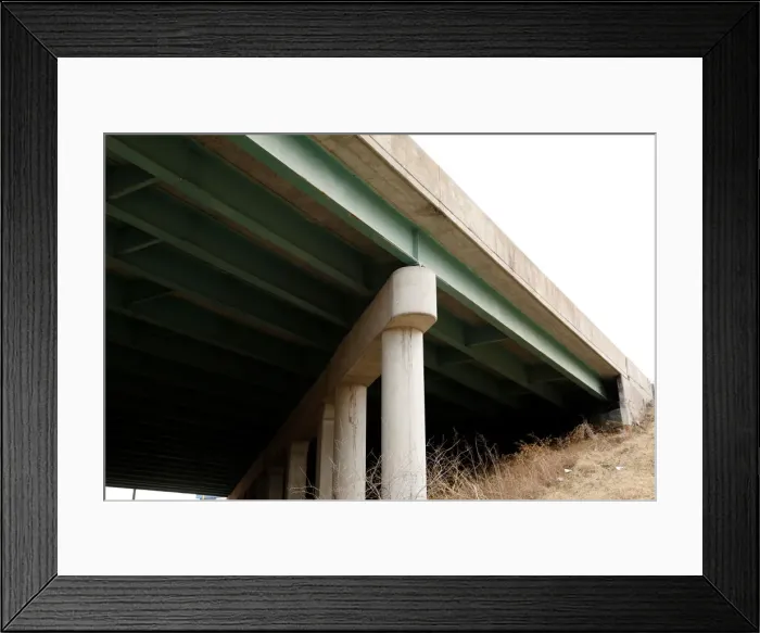 Framed Print : A bridge for Interstate 270 that crosses Fee Fee Creek is seen in Maryland Heights Framed Print : A bridge for Interstate 270 that crosses Fee Fee Creek is seen in Maryland Heights