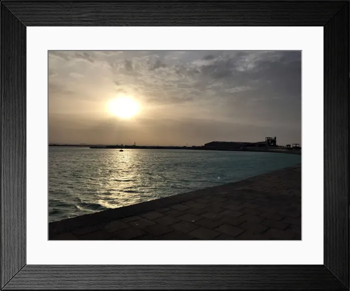 Framed Print : General view of Al-Mokha port in Yemen Framed Print : General view of Al-Mokha port in Yemen