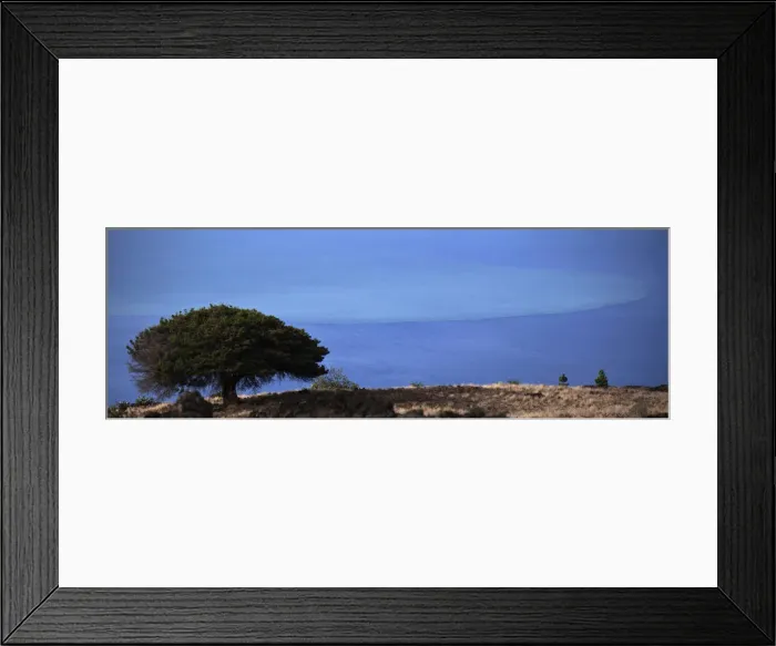 Framed Print : A general view shows a stained area in the sea caused by submarine eruption in front of Framed Print : A general view shows a stained area in the sea caused by submarine eruption in front of