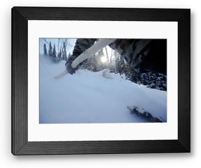 Framed Print : The Wider Image: Skiings origins in Chinas remote west