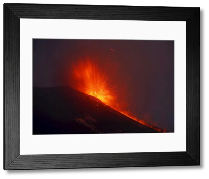 Framed Print : Italys Mount Etna, Europes tallest and most active volcano Framed Print : Italys Mount Etna, Europes tallest and most active volcano