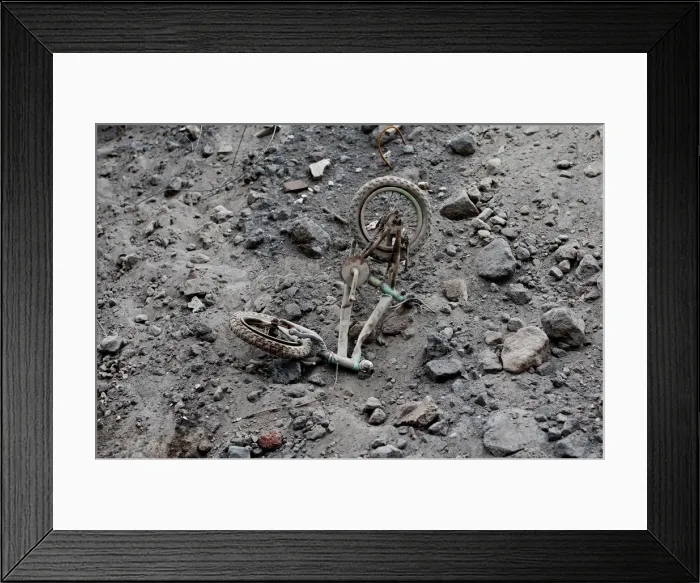 Framed Print : The Wider Image: In volcanos wake, Guatemalan town became a cemetery Framed Print : The Wider Image: In volcanos wake, Guatemalan town became a cemetery