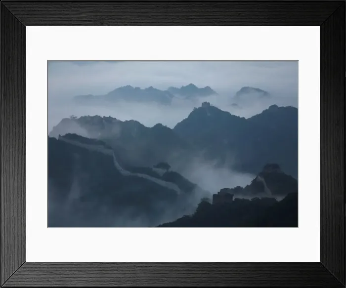 Framed Print : The Wider Image: Rebuilding the Great Wall of China Framed Print : The Wider Image: Rebuilding the Great Wall of China