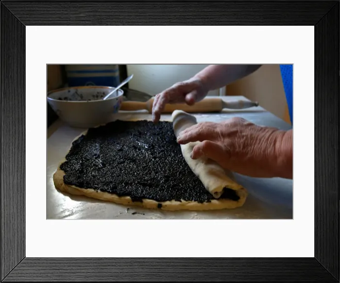 Framed Print : Woman bakes traditional cakes on the eve of Orthodox Easter in the town of Bobruisk Framed Print : Woman bakes traditional cakes on the eve of Orthodox Easter in the town of Bobruisk