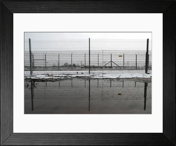 Framed Print : The Wider Image: In Hungary, one fence comes down, another goes up Framed Print : The Wider Image: In Hungary, one fence comes down, another goes up