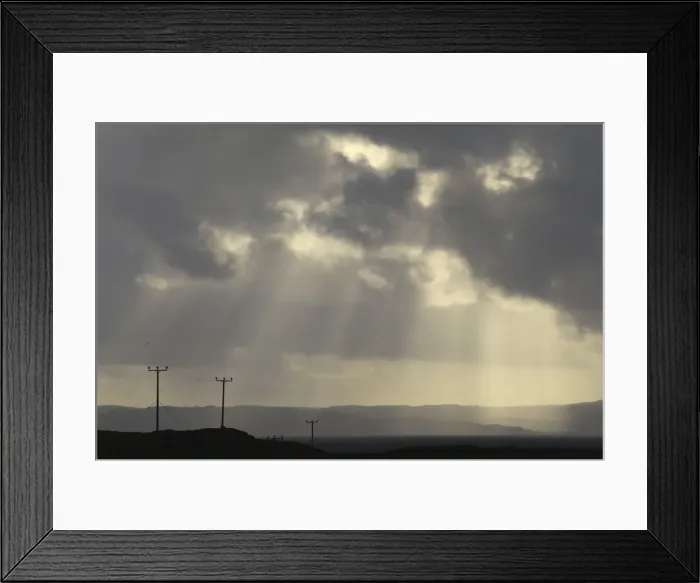 Framed Print : The sun breaks through the clouds on Skerries Framed Print : The sun breaks through the clouds on Skerries