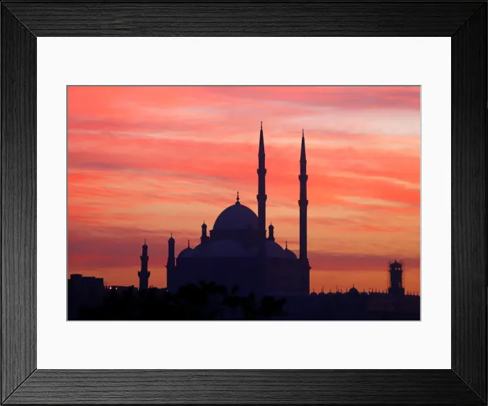Framed Print : A general view of Saladin Citadel at the centre of downtown Cairo Framed Print : A general view of Saladin Citadel at the centre of downtown Cairo