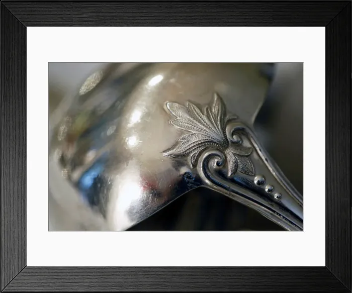 Framed Print : Silver products are pictured in a second-hand silverware shop in Bordeaux, France Framed Print : Silver products are pictured in a second-hand silverware shop in Bordeaux, France