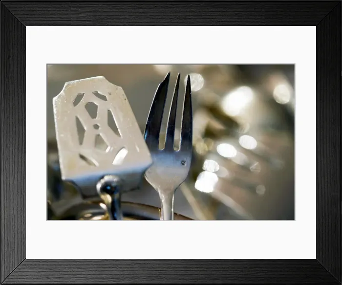 Framed Print : Silver products are pictured in a second-hand silverware shop in Bordeaux, France Framed Print : Silver products are pictured in a second-hand silverware shop in Bordeaux, France