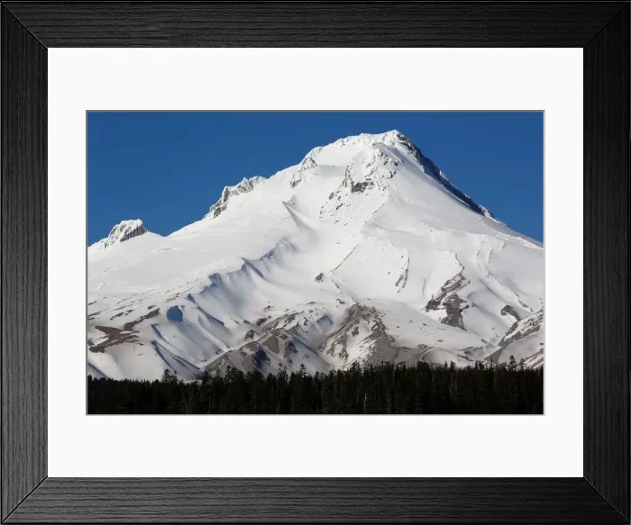 Framed Print : Rescue personnel attend the staging area for rescues underway on Mount Hood Framed Print : Rescue personnel attend the staging area for rescues underway on Mount Hood
