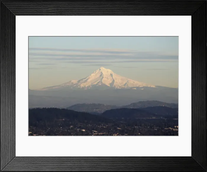 Framed Print : Mount Hood, scene of a climbing accident Framed Print : Mount Hood, scene of a climbing accident