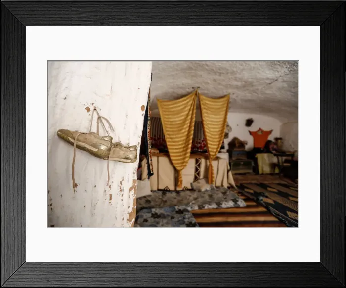 Framed Print : The Wider Image: Last residents hold on in Tunisias underground houses Framed Print : The Wider Image: Last residents hold on in Tunisias underground houses