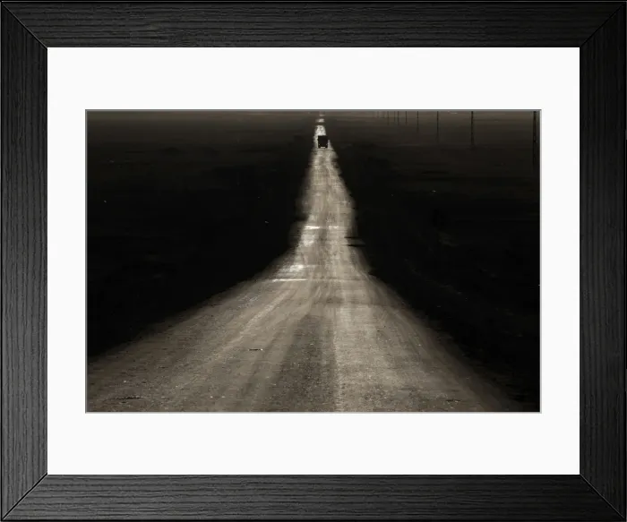 Framed Print : A truck travels along a road to the San Jose copper and gold mine at Copiapo Framed Print : A truck travels along a road to the San Jose copper and gold mine at Copiapo