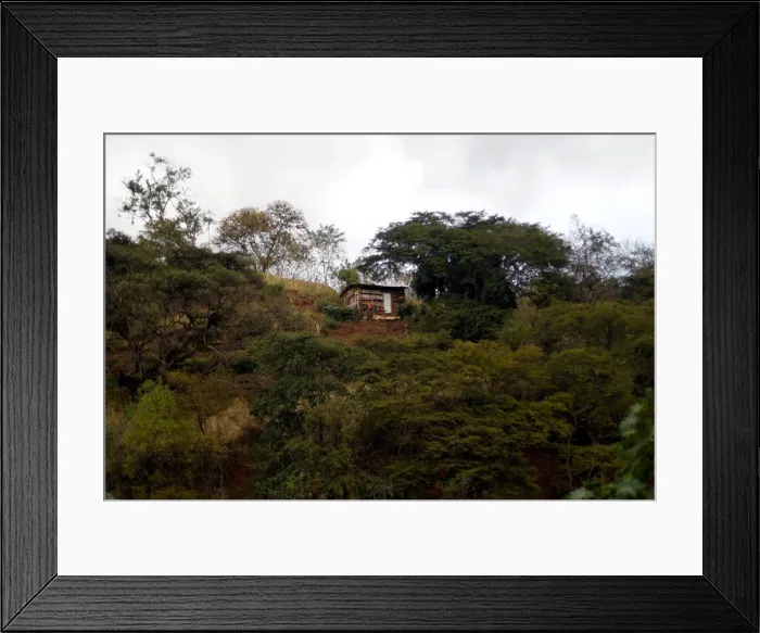 Framed Print : A house is pictured in Tegucigalpa Framed Print : A house is pictured in Tegucigalpa