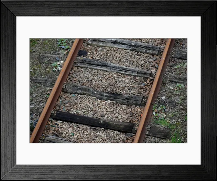 Framed Print : Railway tracks are seen at a marshalling yard in Sotteville-Les-Rouen Framed Print : Railway tracks are seen at a marshalling yard in Sotteville-Les-Rouen