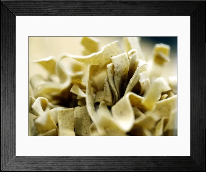 Framed Print : Noodles made of insect protein are pictured at the headquarters of German retailer Metro Framed Print : Noodles made of insect protein are pictured at the headquarters of German retailer Metro