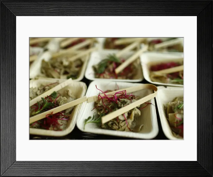 Framed Print : Noodles made of insect protein are pictured at the headquarters of German retailer Metro Framed Print : Noodles made of insect protein are pictured at the headquarters of German retailer Metro