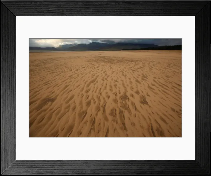 Framed Print : Sand blows across a normally submerged area at Theewaterskloof dam near Cape Town Framed Print : Sand blows across a normally submerged area at Theewaterskloof dam near Cape Town
