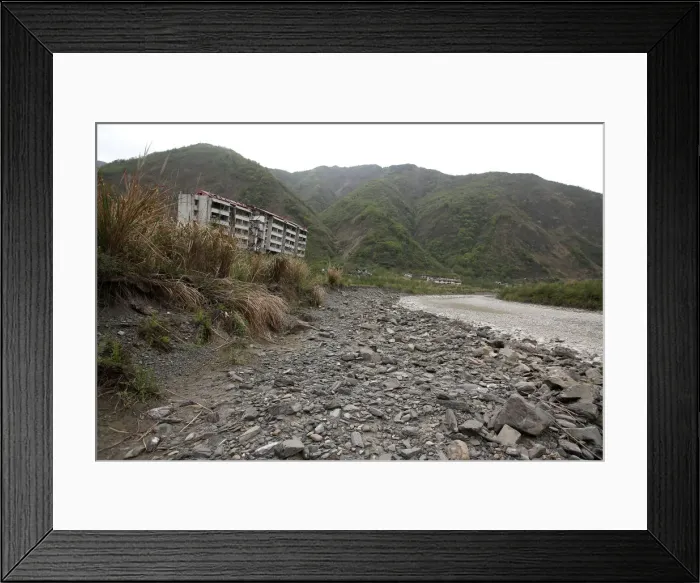 Framed Print : The Wider Image: Scars begin to heal a decade after Sichuan quake