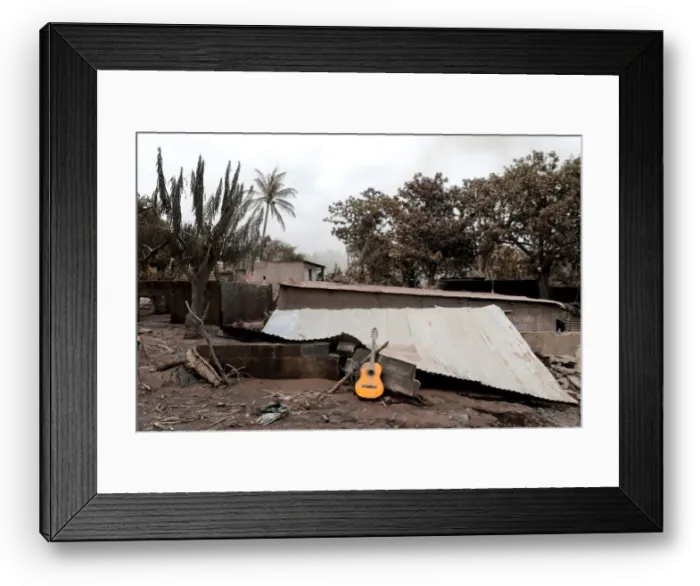 Framed Print : The Wider Image: In volcanos wake, Guatemalan town became a cemetery Framed Print : The Wider Image: In volcanos wake, Guatemalan town became a cemetery